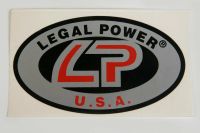 Aufkleber/Sticker LP LEGAL POWER 15x9cm oval 80er vintage Bayern - Berching Vorschau