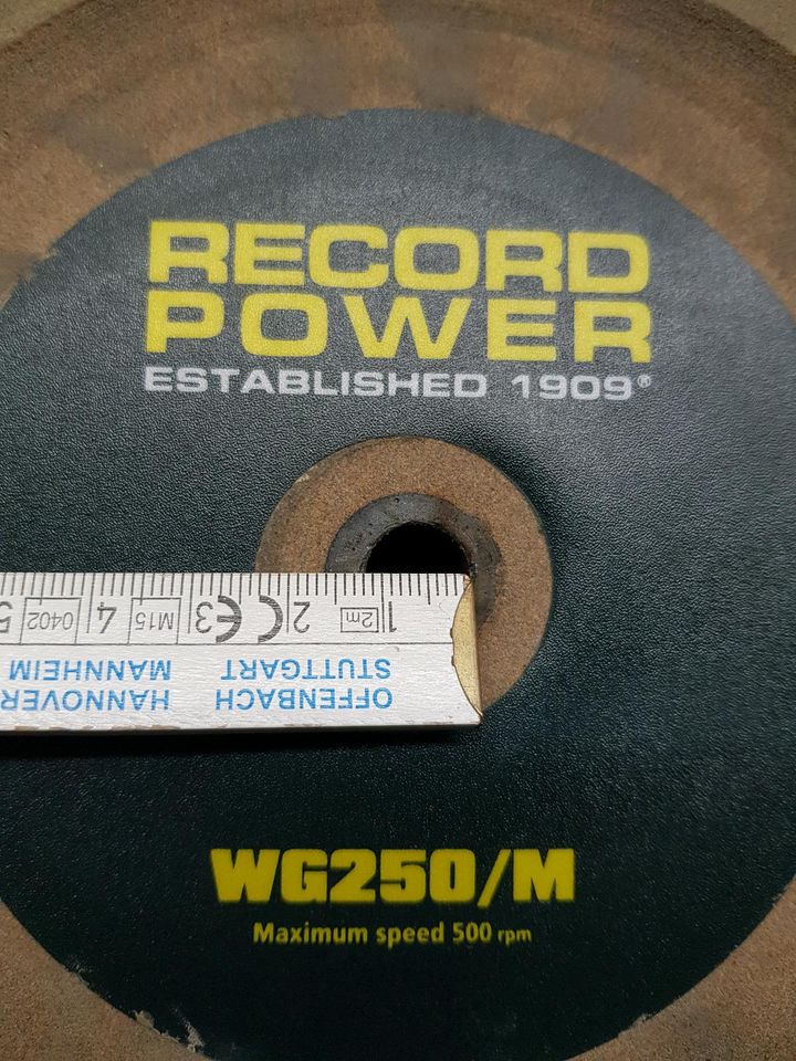 Record Power wg250/m schleifstein in Lehre