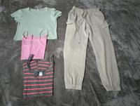 4 Stück Damen T-Shirt und Hose H&M, Amisu Gr. S (36) Frankfurt am Main - Bergen-Enkheim Vorschau