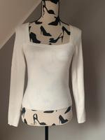 Asos Longsleeve Shirt leichte Strickware offwhite Gr. 38/M Niedersachsen - Stelle Vorschau