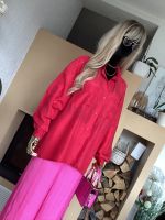 Vintage Bluse / Hemd , rot , Seide , oversize Hessen - Viernheim Vorschau