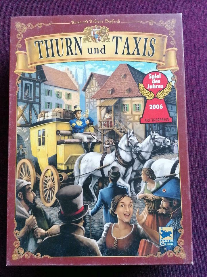 Thurn und Taxis - Gesellschaftspiel - neuwertig in Höchst im Odenwald