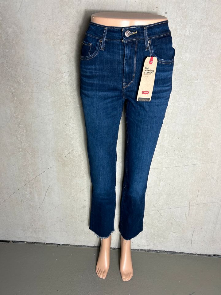 Levi’s jeans 724 high rise straight hypersoft neu 26 und 27  2190 in Erlabrunn