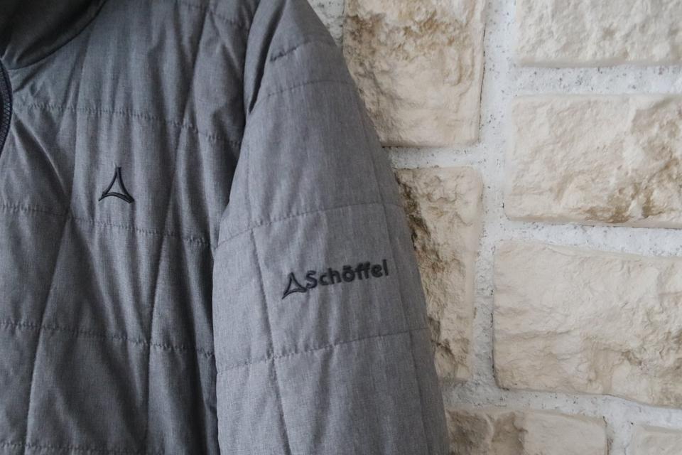Schöffel Wendejacke leichte Jacke grau / schwarz Gr XXL Gr 58 in Hückelhoven