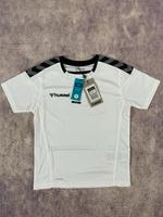 Hummel Kinder-Trikot Gr. 128 in Weiß/Schwarz Schleswig-Holstein - Tangstedt  Vorschau