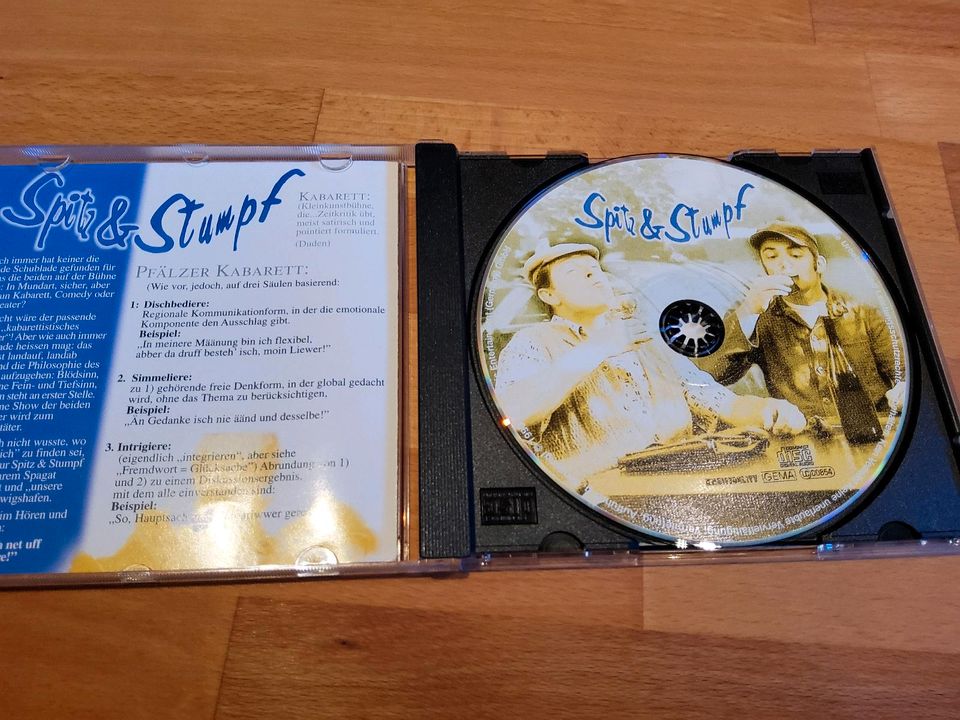 "Spitz und Stumpf" (Pfälzer Mundart-Kabarett) - CD in Lambrecht (Pfalz)