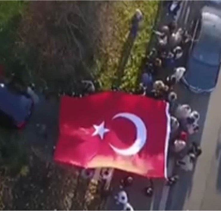 Türkei Flagge/ Türk Bayrak 6x4m UND 4x3,5m Hochzeit/Dügün in Duisburg