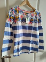 Sweatshirt Joules Gr. EU 42  neu mit Etikett blau, rosa gestreift Sachsen-Anhalt - Seegebiet Mansfelder Land Vorschau