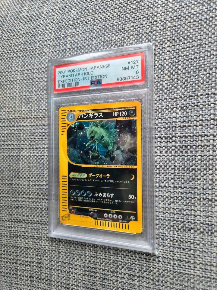 Japanische Despotar E Series PSA 8 Holo Pokemon Karte in Darmstadt