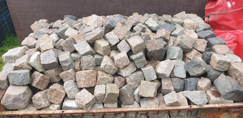Kleinpflaster Granit Basalt Pflaster in Watzerath