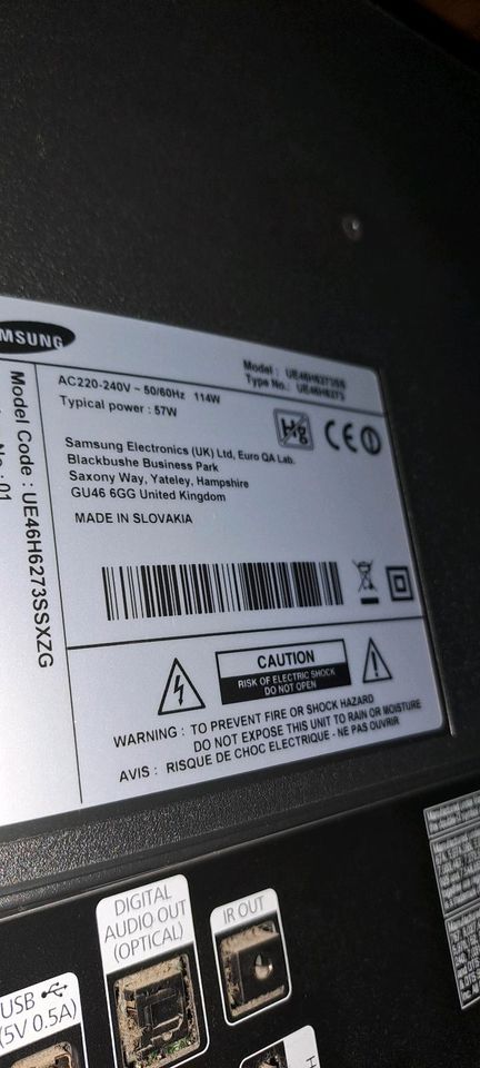 Samsung Smart-TV. 46 Zoll. in Nidderau