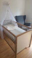 Kinderbett Babybett Gitterbett Paidi mit Himmel und Nestchen Niedersachsen - Hohenhameln Vorschau