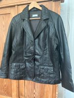 Lederjacke/ Blazer von Bonita Größe 44 Damen Vintage Hamburg-Nord - Hamburg Winterhude Vorschau