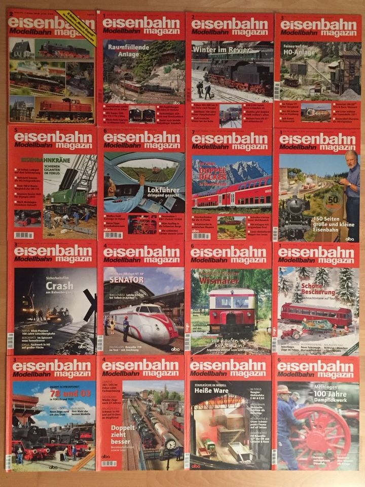 Eisenbahn Modellbahn Magazin verschiedene Hefte 24 Stück in München