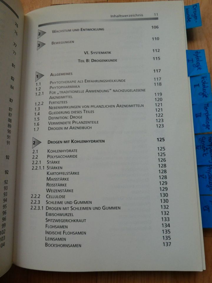 Botanik und Drogenkunde PTA Pharmazie Ausbildung Studium Buch in Duisburg