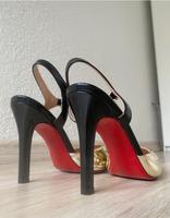 Gold schwarz roten High heels Nordrhein-Westfalen - Burbach Vorschau