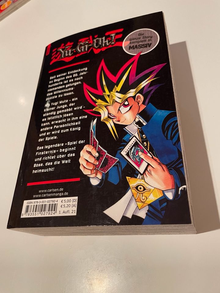 Yu-Gi-Oh Manga Band 1 in 1. Auflage - Maxi Band - Sammeln in Osnabrück