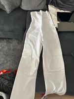 Zara cargo weiss jumpsuit xs Nordrhein-Westfalen - Gangelt Vorschau