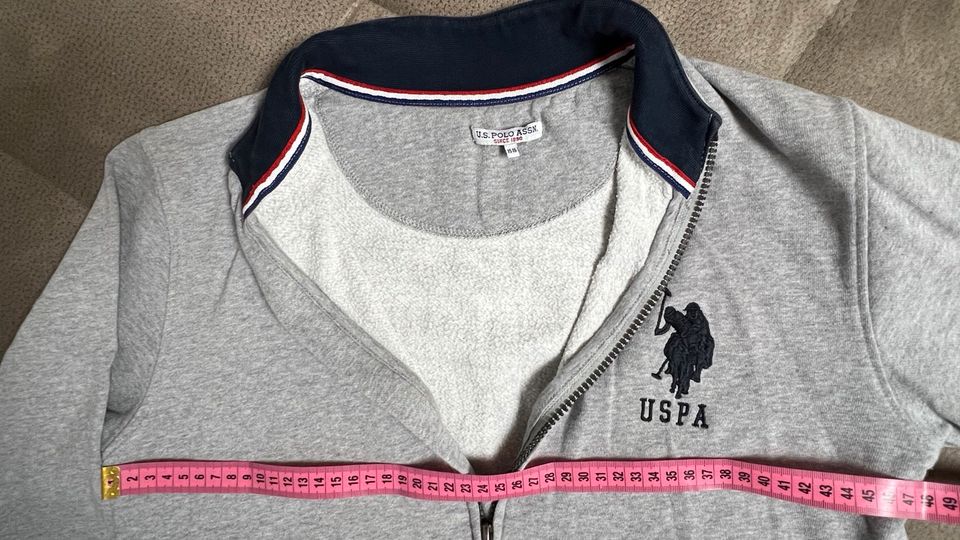 Pullover mit Reißverschluss U.S. Polo Assn Größe 170 in Grevenbroich