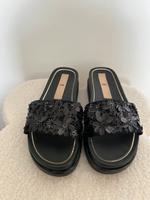 Zara Pantolette Gr.38 schwarz Düsseldorf - Friedrichstadt Vorschau