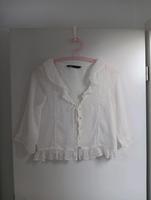 Zara Bluse | S | XS | weis Sachsen - Weinböhla Vorschau
