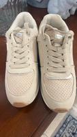 Sneaker in beige, 38, softe Innensohle Hessen - Nidderau Vorschau