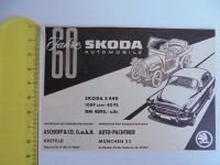 SKODA Automobile S 440 60 Jahre - Anzeige Werbung STERN 1959 Stuttgart - Stuttgart-Mitte Vorschau