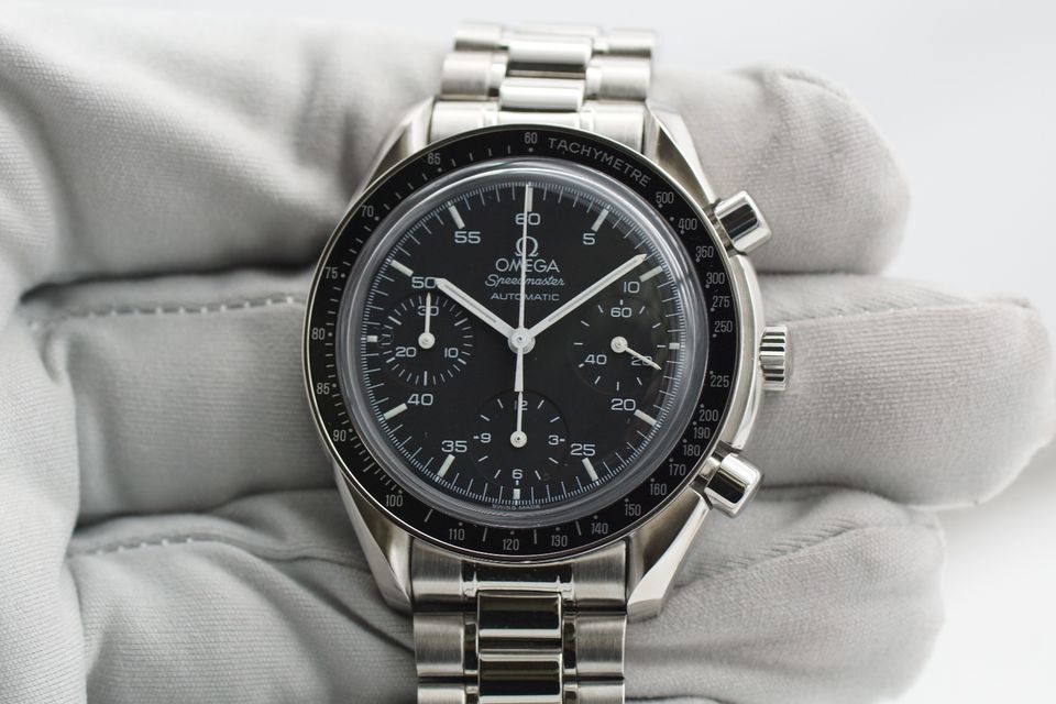 Omega Speedmaster Reduced 3510.50 Schwarz Full-Set 1999 in Hamburg