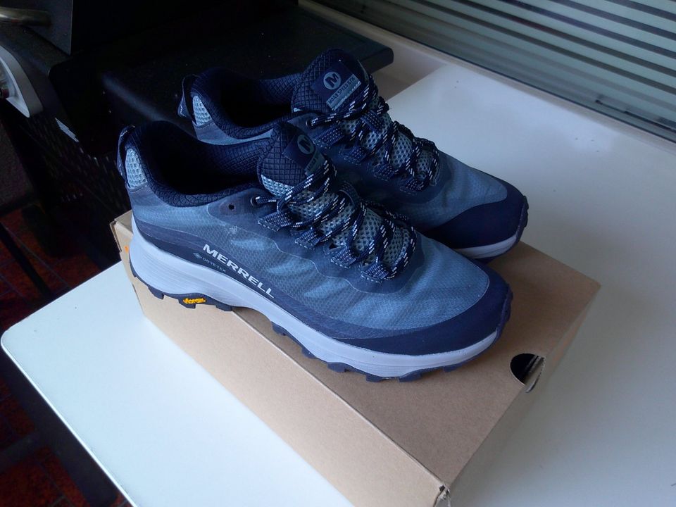 Merrell Moab Speed GTX Sneaker Größe 39 neu blau in Karlsruhe