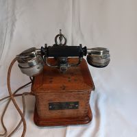 Antikes, altes Holztelefon, Tischtelefon, Modell von 1910 München - Moosach Vorschau