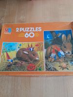 MB Puzzle Zwerge 2 x 60 Teile Bayern - Arnstein Vorschau