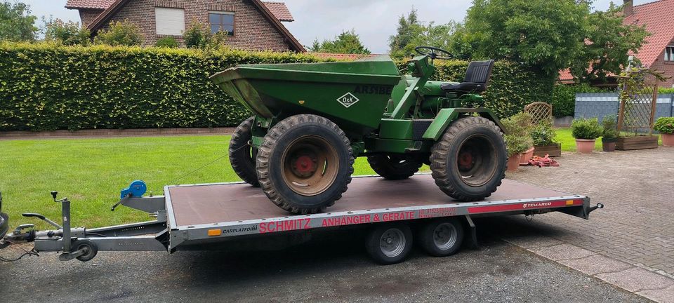 750kg. Anhänger Plattform Multitrailer Autotrailer zu Vermieten in Sögel