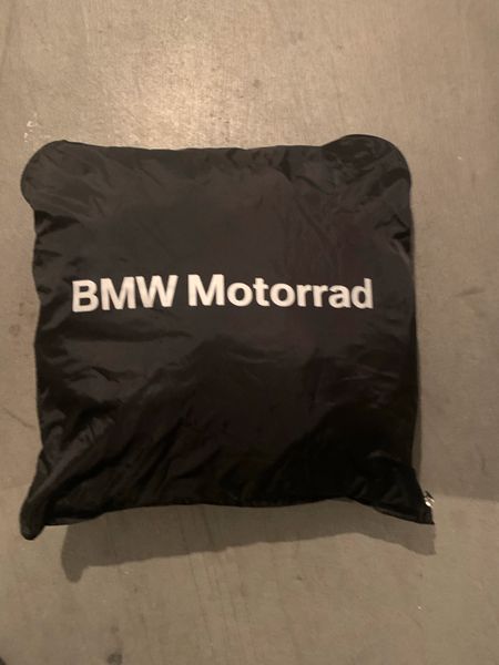 BMW Motorradabdeckhaube schwarz