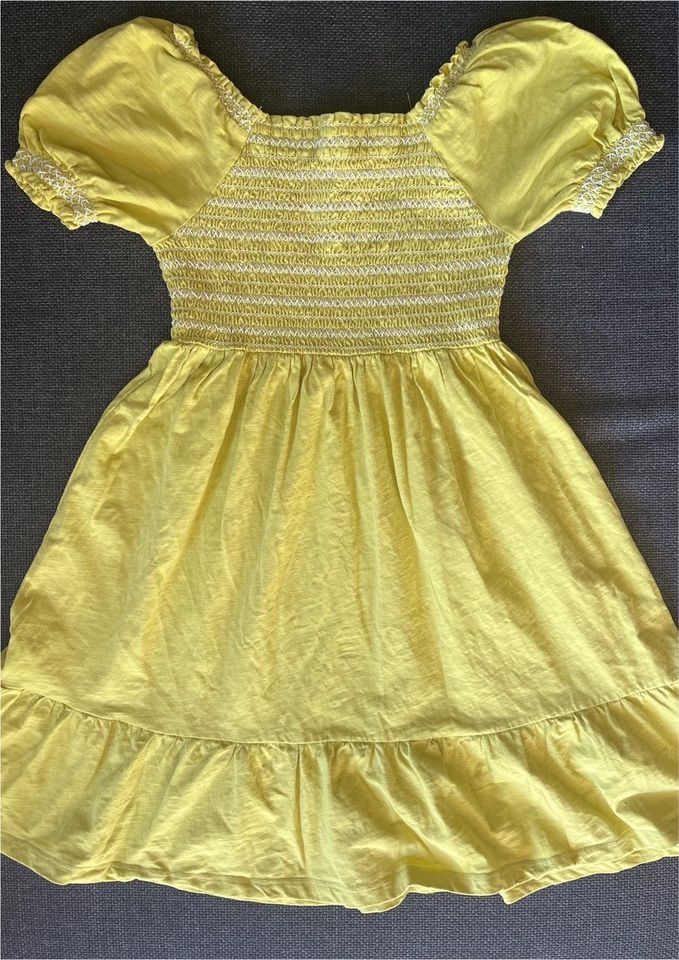 Kleid Sommer Miniboden 152 gelb wie neu in Fürstenfeldbruck