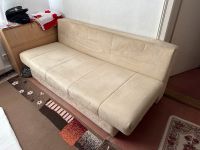 Sofa beige mit Schlaffunktion München - Ludwigsvorstadt-Isarvorstadt Vorschau