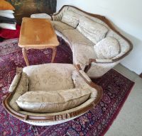⭐️ Sofa Couch Sessel Tisch DIY Upcycling Shabby Vintage Nordrhein-Westfalen - Herford Vorschau