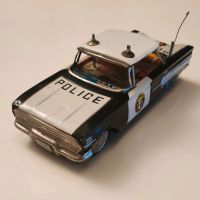 Ichiko Japan altes Blech Spielzeug Auto  Chevrolet Police vintage Hessen - Hüttenberg Vorschau