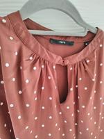 Zero Bluse ärmellos gepunktet braun Gr. 36 neu Bremen - Woltmershausen Vorschau