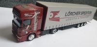 Scania 144 TL SZ Megatrailer "Lörcher Spedition Logistik" Herpa Baden-Württemberg - Untersiegenbühl Vorschau