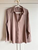 Damen H&M Bluse Satin taupe Größe L Nordrhein-Westfalen - Bestwig Vorschau