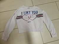 Guess Pullover "I like you" weiß/pink 158/164 Pailetten sehr cool Bayern - Freystadt Vorschau