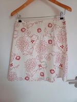 Rock H&M Gr. 158 weiss mit roten Blumen Bayern - Waging am See Vorschau