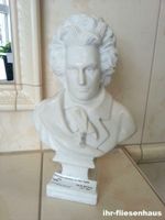 Naturstein Marmor Büste Deko Figur Statue Skulptur Beethoven weiß Brandenburg - Groß Schacksdorf- Simmersdorf Vorschau