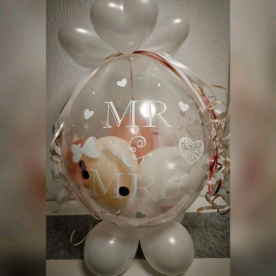 Verpackungs/Geschenkballon Hochzeit/Geburtstag in Frechen