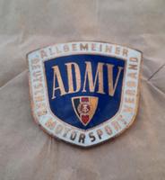 ADMV Plakette Emblem Allgemeiner Motorsportverband der DDR Thüringen - Eisenach Vorschau