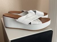 Andrea sabatini Plateau Sandalen wedges Leder Schlappen Strand Nordrhein-Westfalen - Altenbeken Vorschau