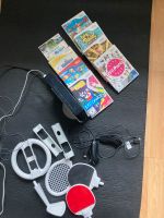 Wii mit 2 Controllern, 9 Spielen und Zubehör Sachsen - Chemnitz Vorschau