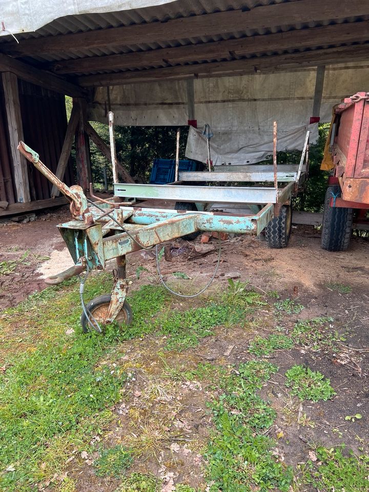 Dechentreiter ehem.Ladewagen Langholzanhänger in Stimpfach