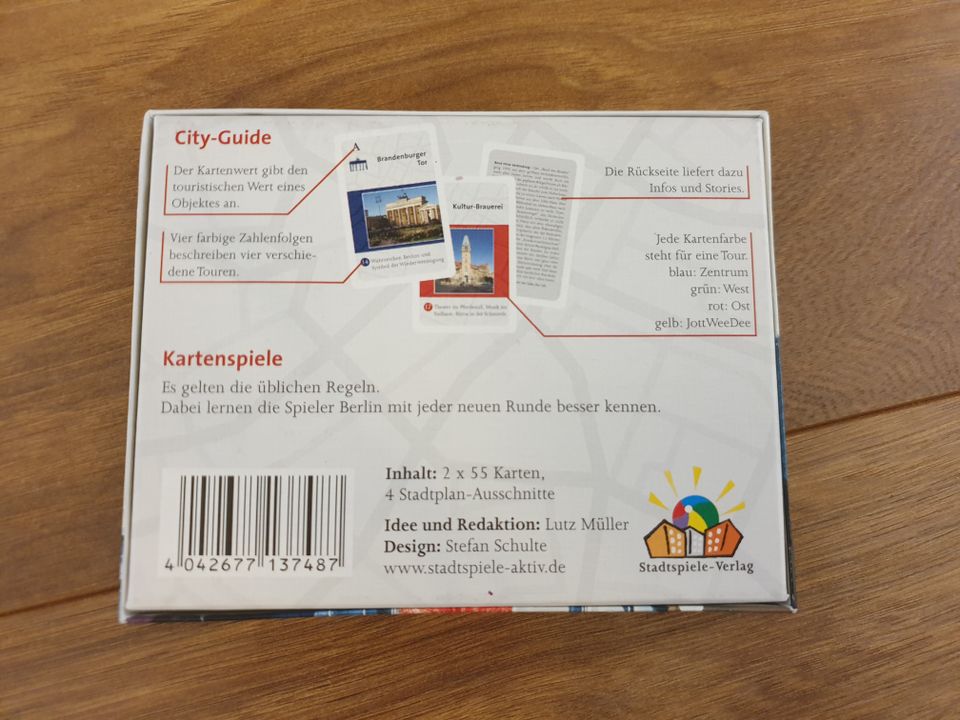 Großer Stadtführer BERLIN Guide mit Stadtplan Rommé-Spiel NEU/OVP in Berlin