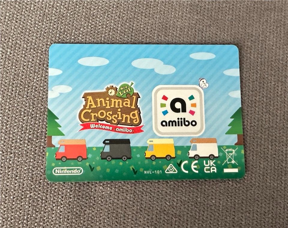Original Animal Crossing Amiibo Karte 22 Bitty/Biggi Womo Edition in Hiltrup